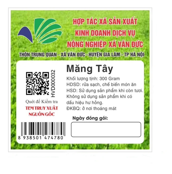 Dịch vụ in tem truy xuất nguồn gốc sản phẩm, hàng hoá