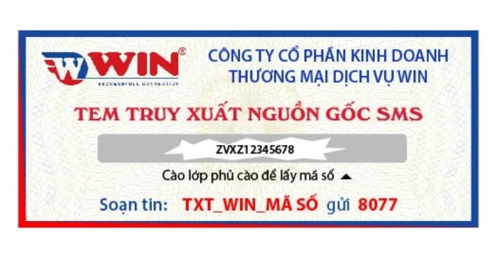 Dịch vụ in tem truy xuất nguồn gốc sản phẩm, hàng hoá