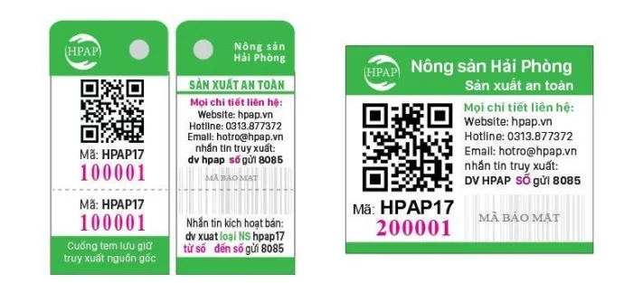 Dịch vụ in tem truy xuất nguồn gốc sản phẩm, hàng hoá