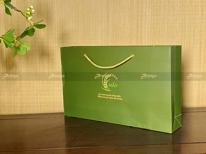 Dự án thiết kế và in hộp đựng gạo Mẩy cao cấp