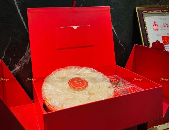 Dự án thiết kế và in hộp đựng yến Nhất Tâm Chi Yến