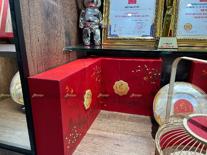 Dự án thiết kế và in hộp đựng yến Nhất Tâm Chi Yến