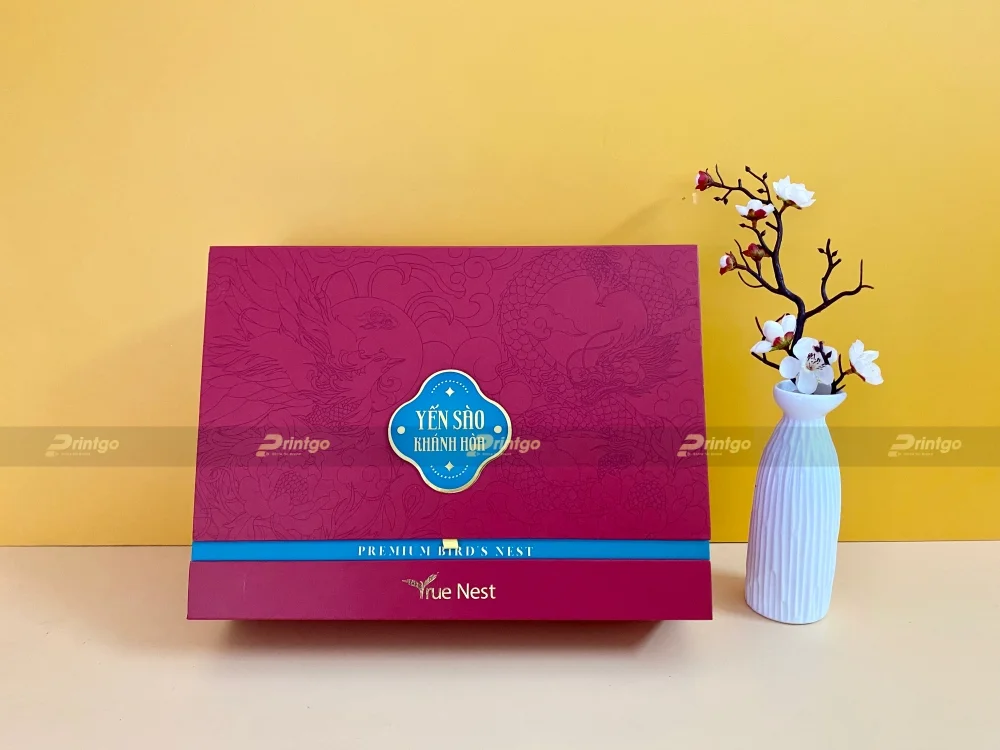 Dự án thiết kế và in hộp đựng yến sào TrueNest