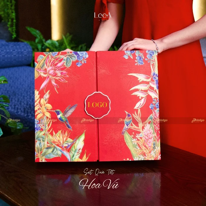 Dự án thiết kế và in hộp quà tết LeeA.Cake 2025 | Printgo