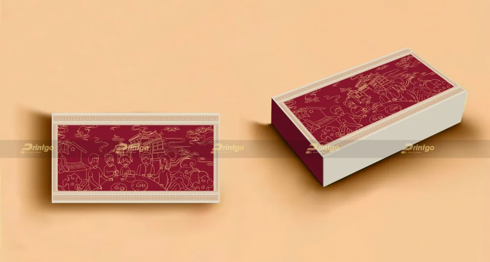 Dự án thiết kế và in ấn hộp quà Tết Tai Bakery | Printgo
