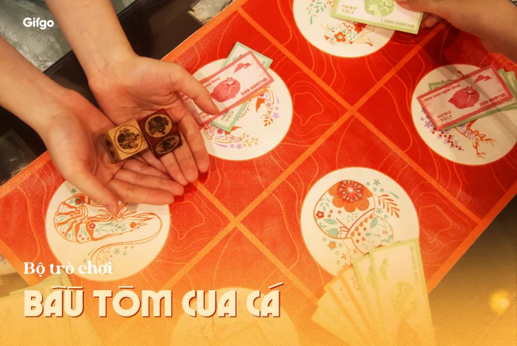 Bộ trò chơi bầu tôm cua cá