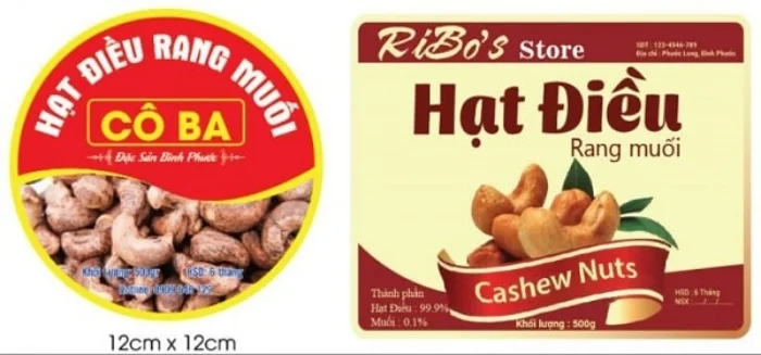 In tem hạt điều chuyên nghiệp - Giải pháp quảng bá hiệu quả cho sản phẩm