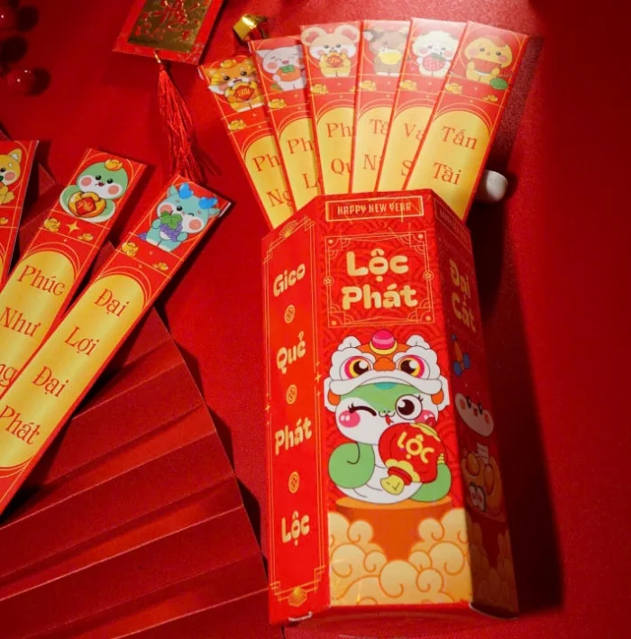 Khám phá những mẫu bao lì xì gieo quẻ may mắn, thu hút tài lộc cho mùa Tết