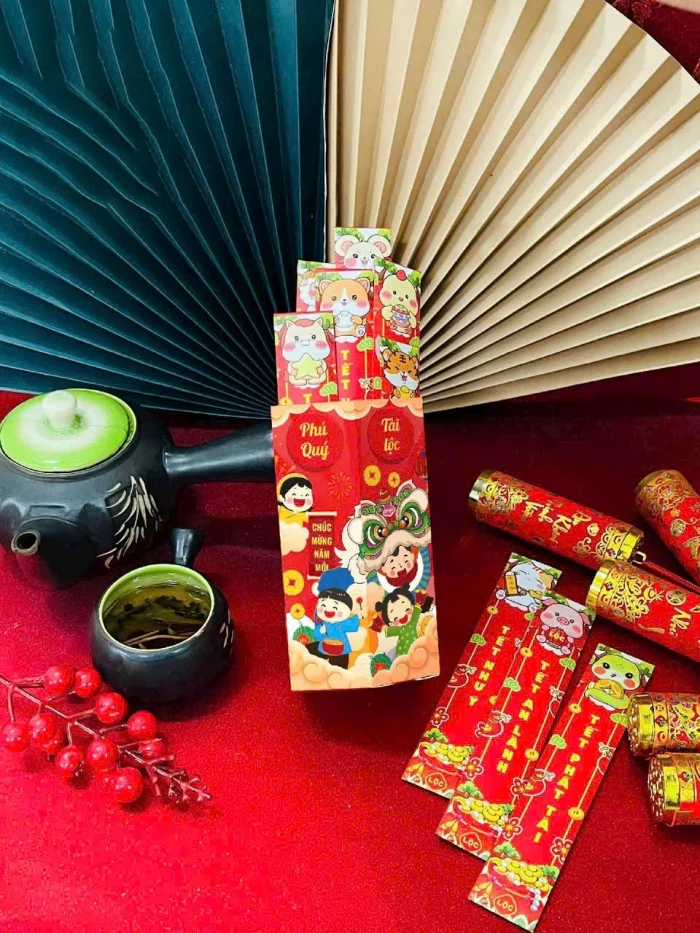 Khám phá những mẫu bao lì xì gieo quẻ may mắn, thu hút tài lộc cho mùa Tết