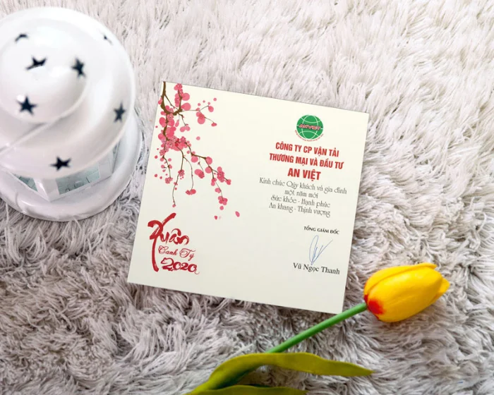 Tổng hợp 1000+ mẫu thiệp chúc mừng năm mới công ty ấn tượng, độc đáo