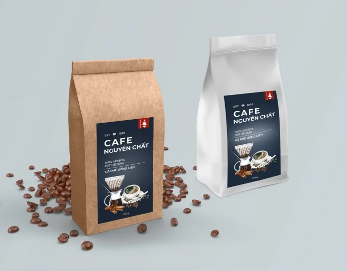 Tổng hợp 100 mẫu tem cafe, nhãn cà phê đẹp nhất hiện nay
