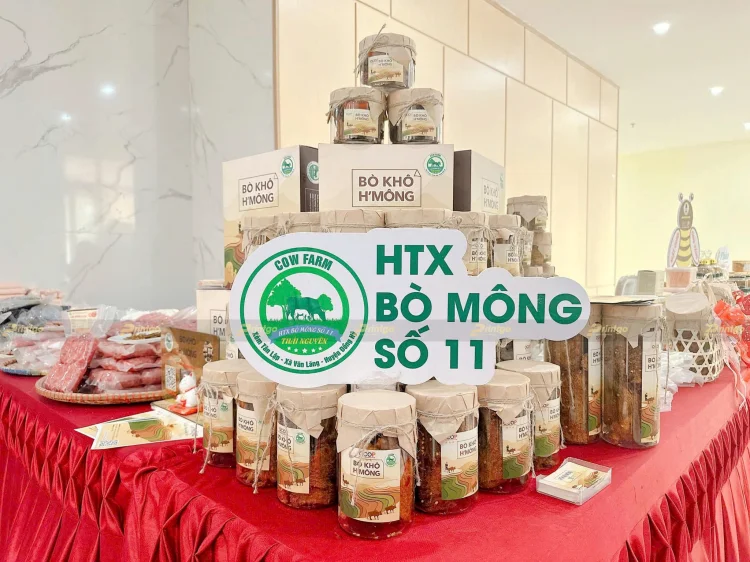 Cow Farm Thái Nguyên và Printgo: Thiết kế và in ấn bao bì Bò khô H'Mông đăng ký dự thi chứng nhận OCOP