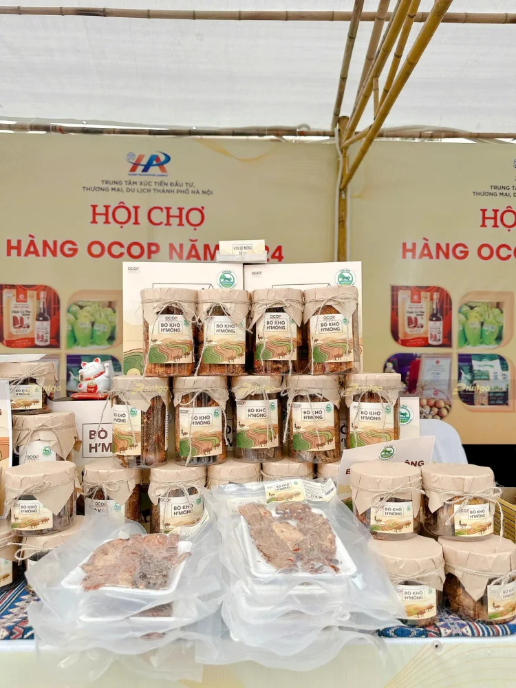 Cow Farm Thái Nguyên và Printgo: Thiết kế và in ấn bao bì Bò khô H'Mông đăng ký dự thi chứng nhận OCOP
