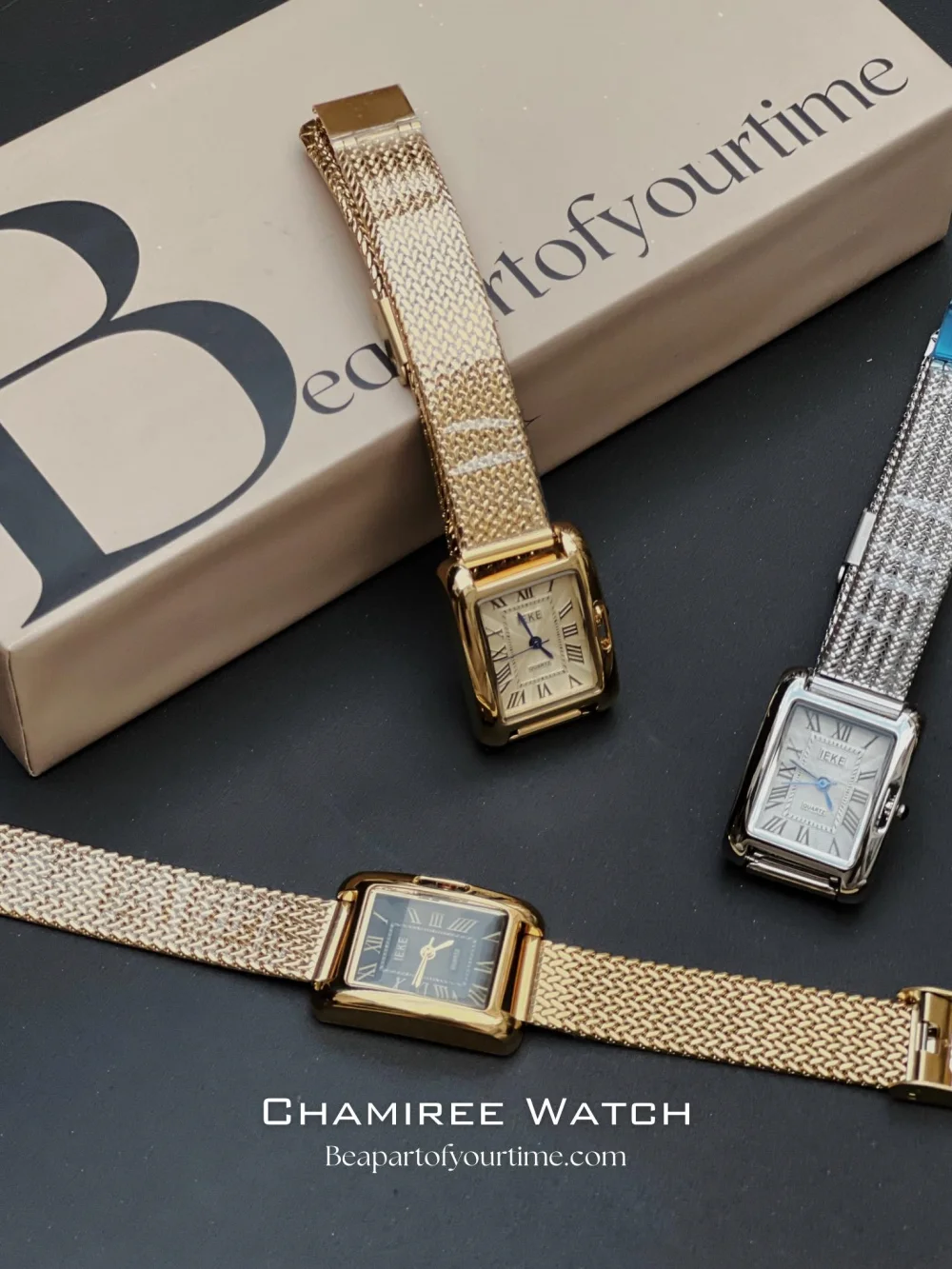 Dự án in ấn hộp đựng đồng hồ cao cấp Beapartofyourtime