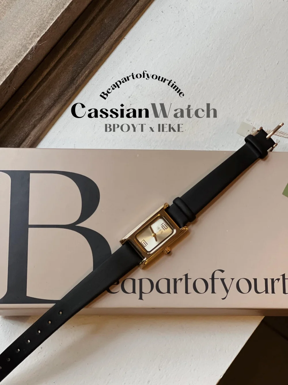 Dự án in ấn hộp đựng đồng hồ cao cấp Beapartofyourtime