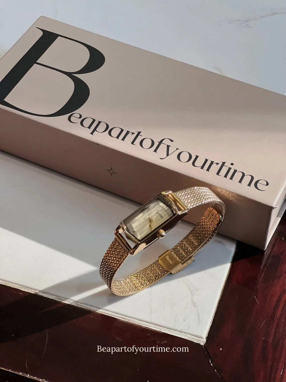 Dự án in ấn hộp đựng đồng hồ cao cấp Beapartofyourtime