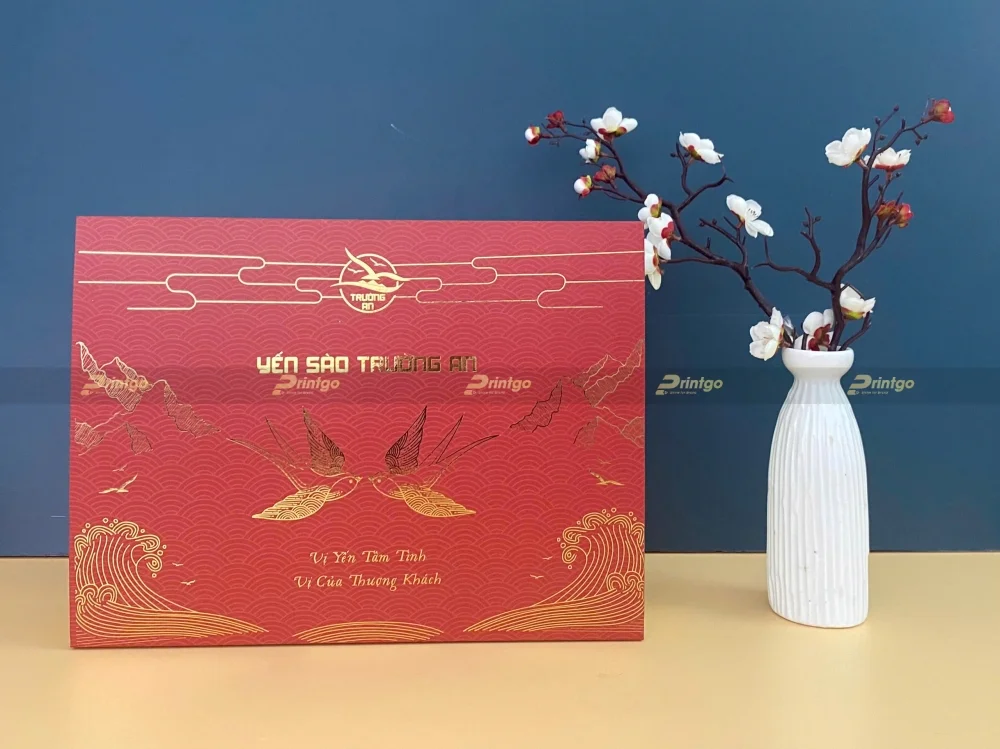 Dự án in ấn hộp đựng yến sào Trường An