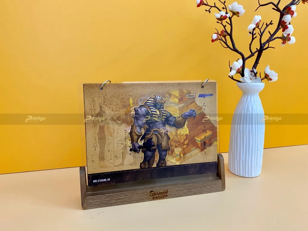 Dự án in ấn lịch Tết VTC Game