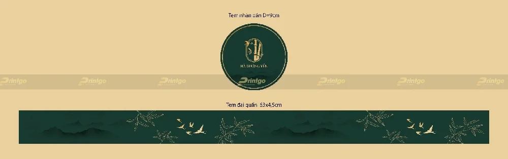 Dự án thiết kế bộ nhận diện thương hiệu, bao bì Hà Dương Yến