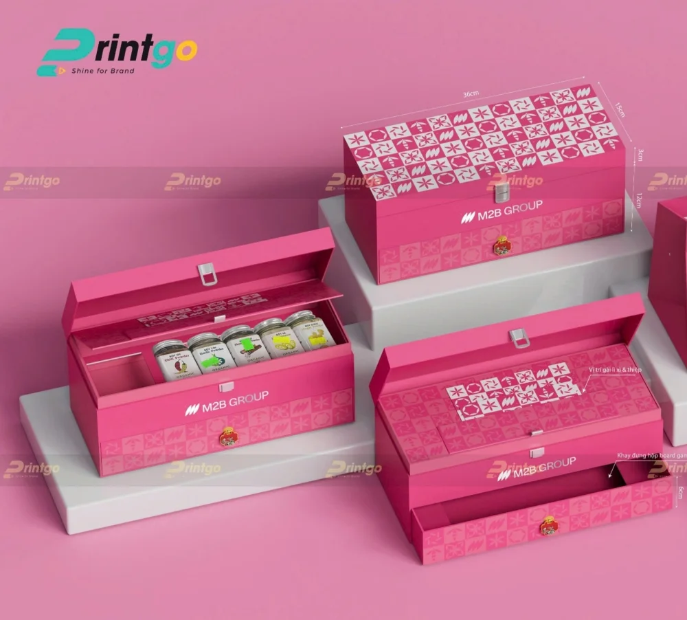 Dự án thiết kế hộp đựng quà tết Metub