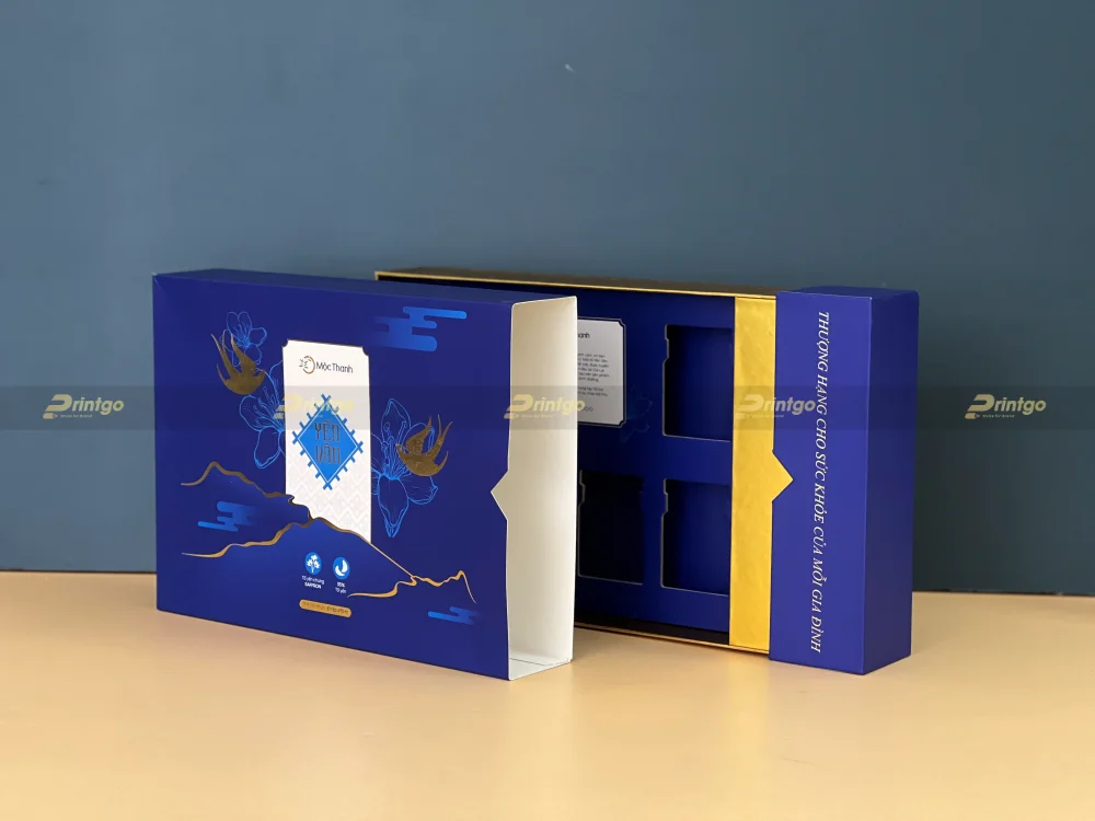 Dự án thiết kế và in ấn hộp đựng yến sào Mộc Thanh | Printgo