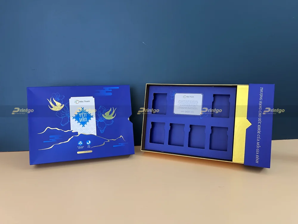Dự án thiết kế và in ấn hộp đựng yến sào Mộc Thanh | Printgo