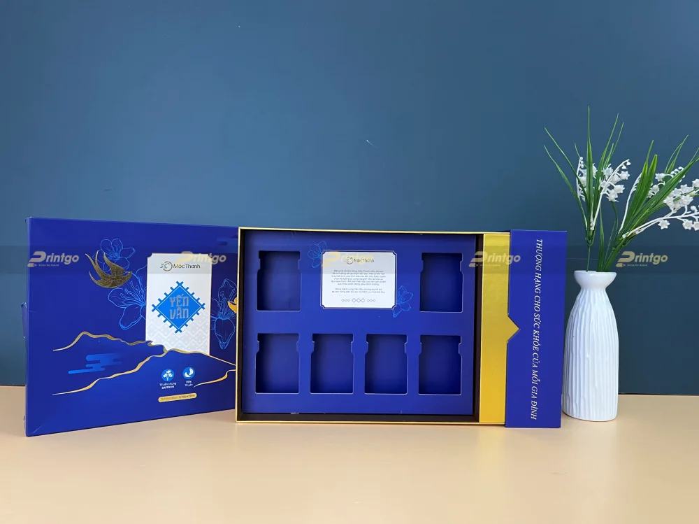 Dự án thiết kế và in ấn hộp đựng yến sào Mộc Thanh | Printgo
