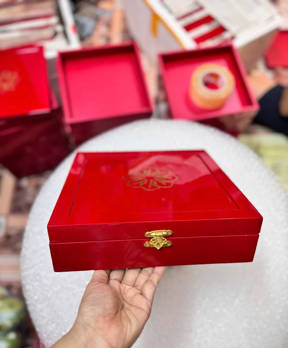 Hộp sơn mài - Giải pháp bao bi cao cấp cho quà tặng doanh nghiệp