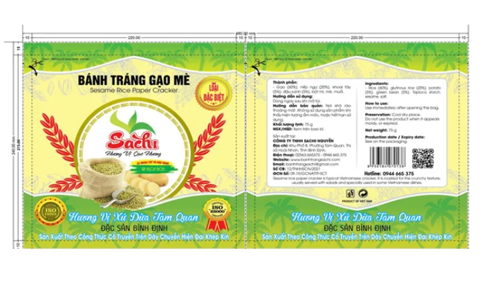 In tem nhãn sản phẩm OCOP - Hỗ trợ tư vấn thiết kế đạt chuẩn OCOP