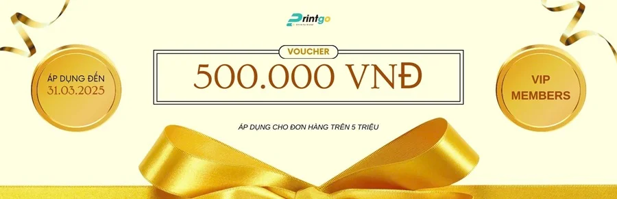 Siêu khuyến mãi đầu năm dành riêng cho khách hàng VIP của Printgo