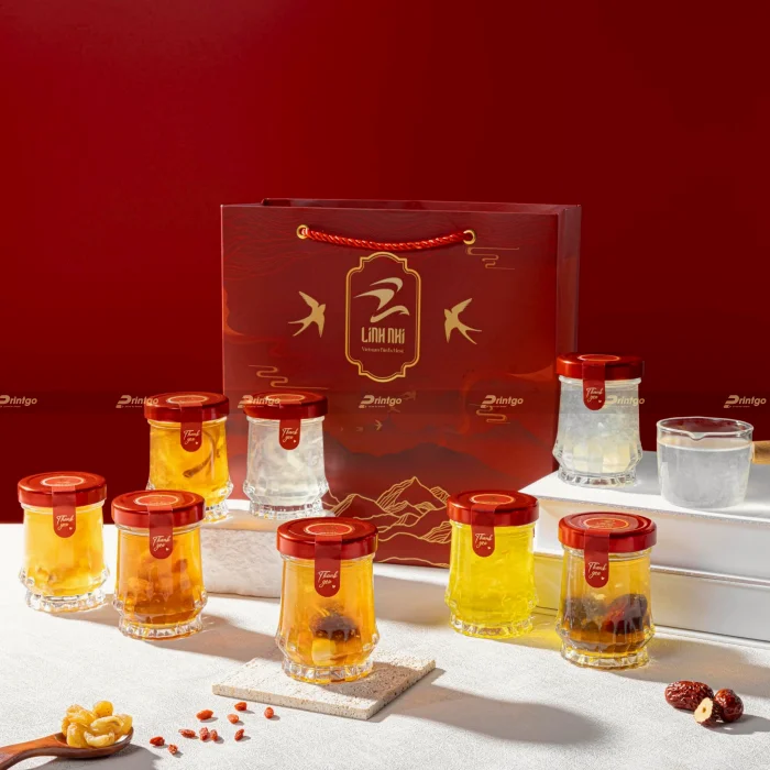 Thiết kế & in ấn hộp đựng yến chưng sẵn - Bao bì sang trọng, bùng nổ doanh số