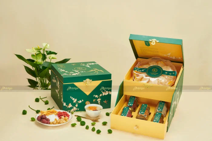 Thiết kế & in ấn hộp đựng yến chưng sẵn - Bao bì sang trọng, bùng nổ doanh số
