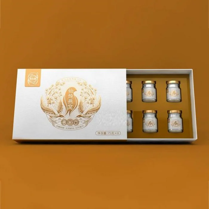 Thiết kế & in ấn hộp đựng yến chưng sẵn - Bao bì sang trọng, bùng nổ doanh số