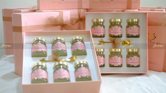 Thiết kế & in ấn hộp đựng yến chưng sẵn - Bao bì sang trọng, bùng nổ doanh số