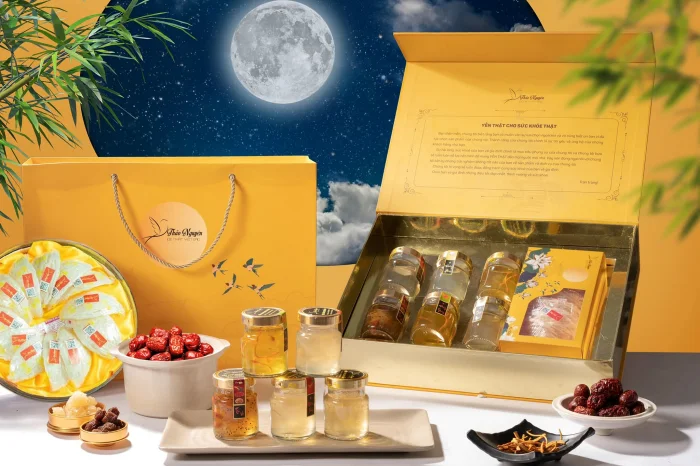 Thiết kế & in ấn hộp đựng yến chưng sẵn - Bao bì sang trọng, bùng nổ doanh số
