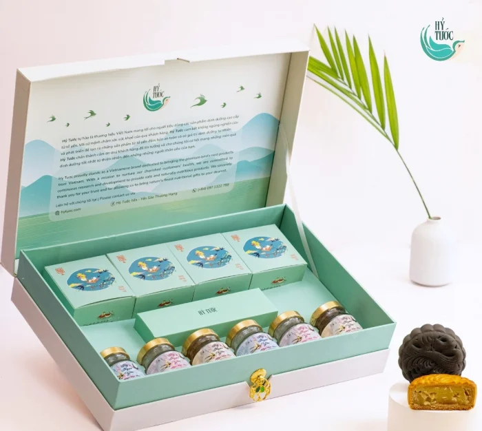 Thiết kế & in ấn hộp đựng yến chưng sẵn - Bao bì sang trọng, bùng nổ doanh số
