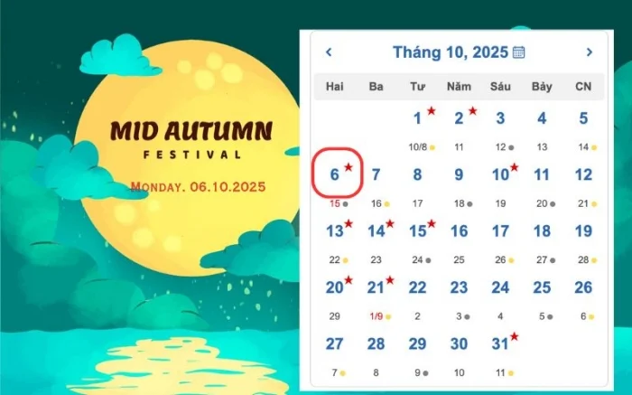 Trung thu 2025 vào ngày nào? Tìm hiểu về nguồn gốc và các phong tục truyền thống đặc sắc