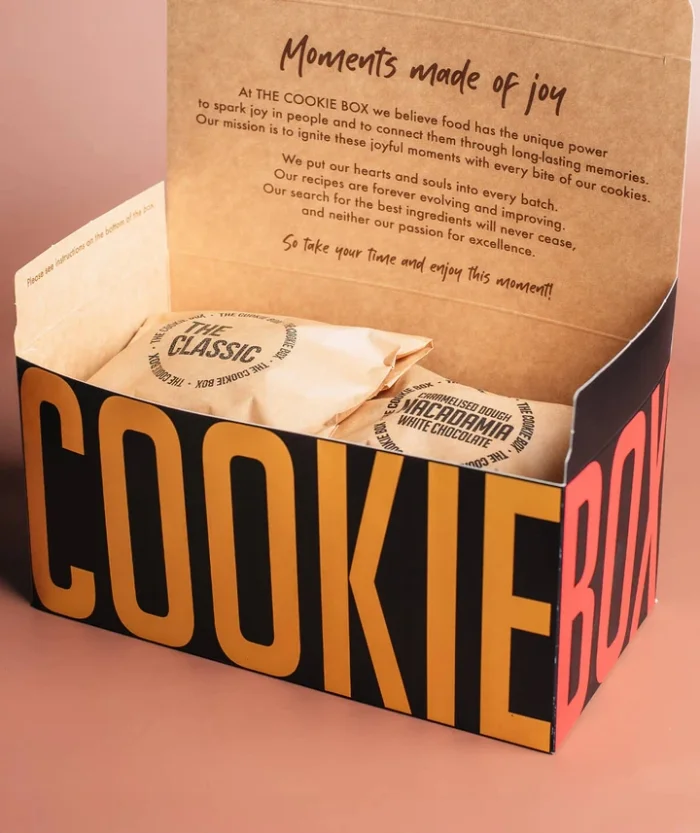 Bao bì cookie box: Điểm nhấn thu hút các tín đồ bánh ngọt