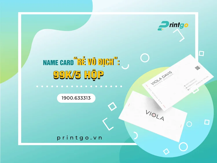 Ưu đãi đặc biệt dành tặng cho khách hàng thiết kế ấn phẩm HOT nhất tại Printgo
