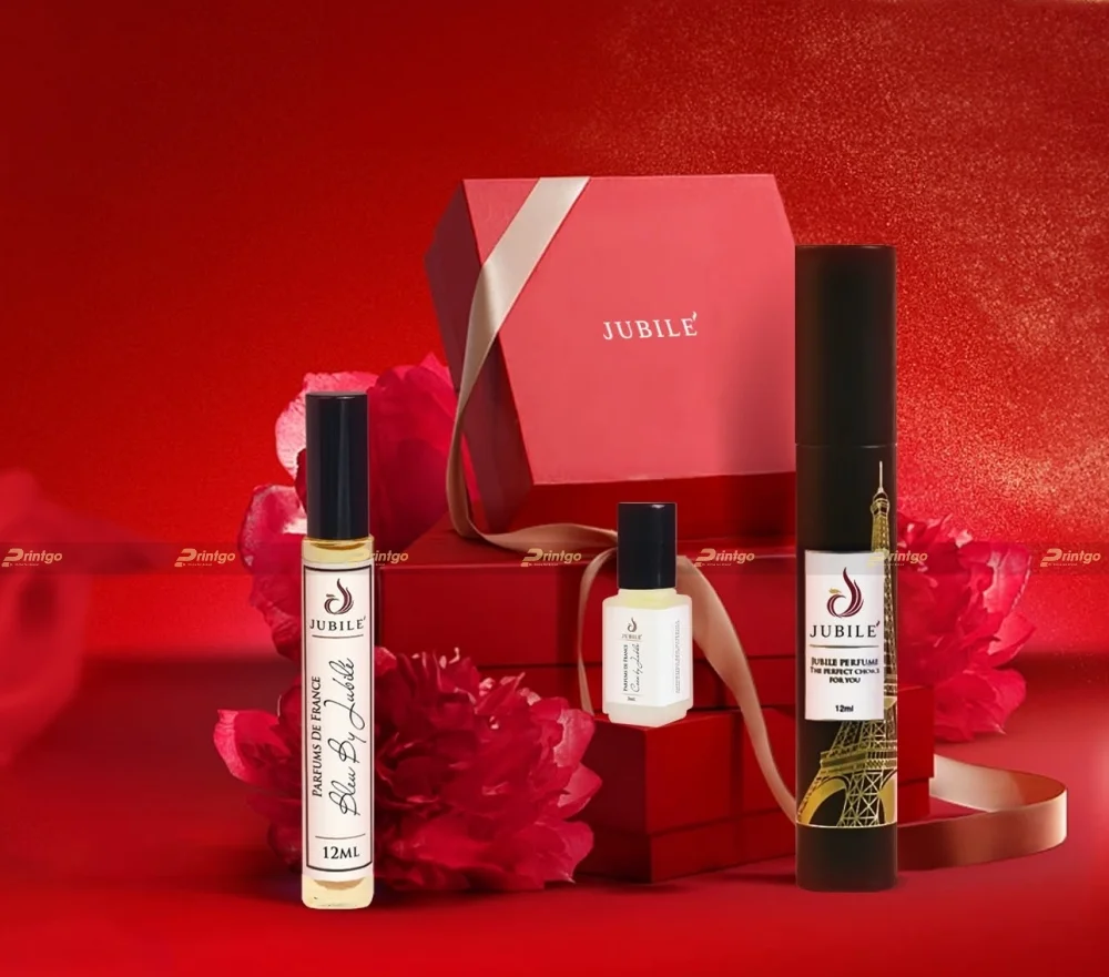 Dự án thiết kế và in hộp đựng nước hoa Jubilé