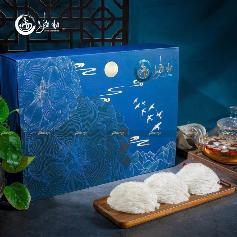 Dự án thiết kế và in hộp đựng yến sào Yến An