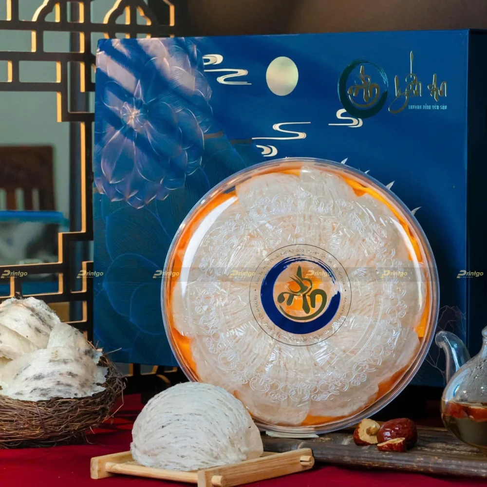 Dự án thiết kế và in hộp đựng yến sào Yến An