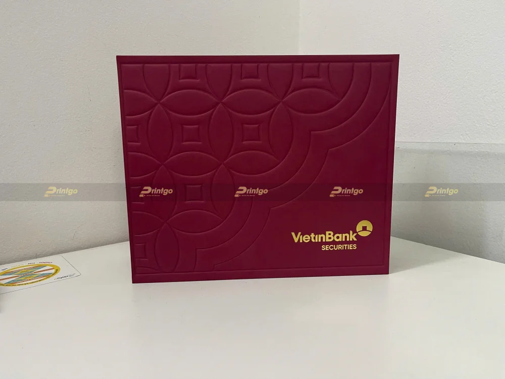 Dự án thiết kế và in ấn hộp đựng quà Tết VietinBank 2025 | Printgo