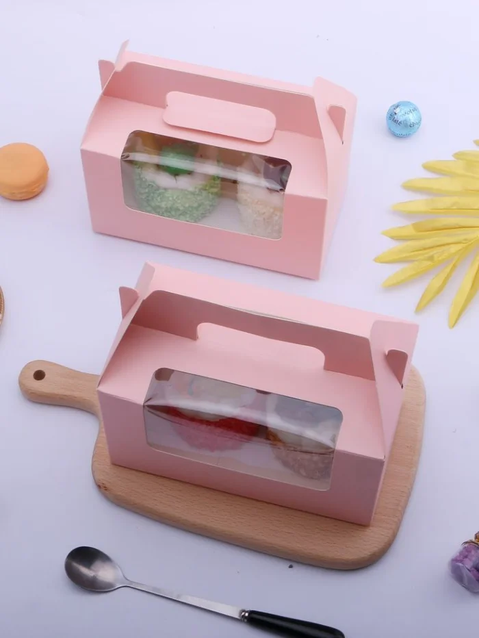 Hộp giấy Kraft đựng bánh - Xu hướng bao bì xanh cho ngành thực phẩm hiện đại