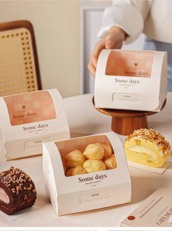 Hộp giấy Kraft đựng bánh - Xu hướng bao bì xanh cho ngành thực phẩm hiện đại