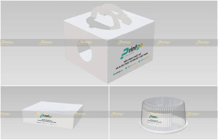 Hộp giấy Kraft đựng bánh - Xu hướng bao bì xanh cho ngành thực phẩm hiện đại