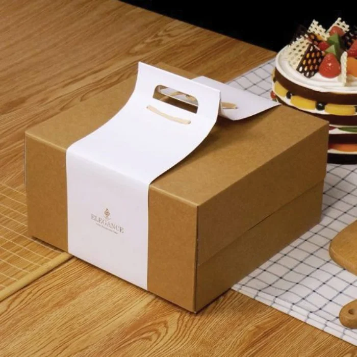 Hộp giấy Kraft đựng bánh - Xu hướng bao bì xanh cho ngành thực phẩm hiện đại