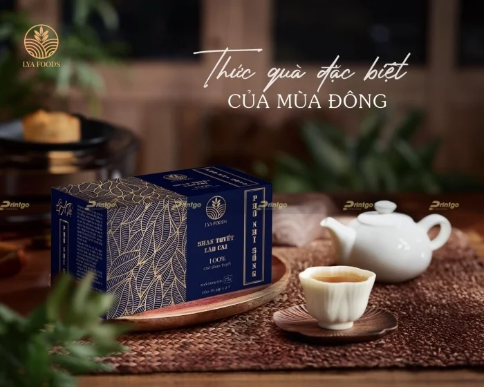 Bật mí những mẫu in thiết kế bao bì trà đẹp được ưa chuộng nhất hiện nay