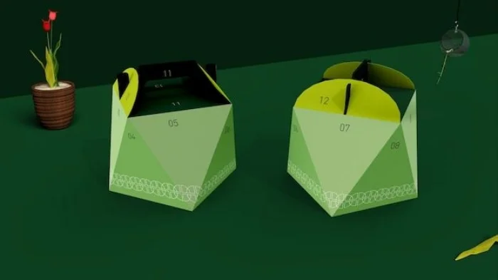 Tìm hiểu về polygonal box - bao bì hộp đa giác độc đáo