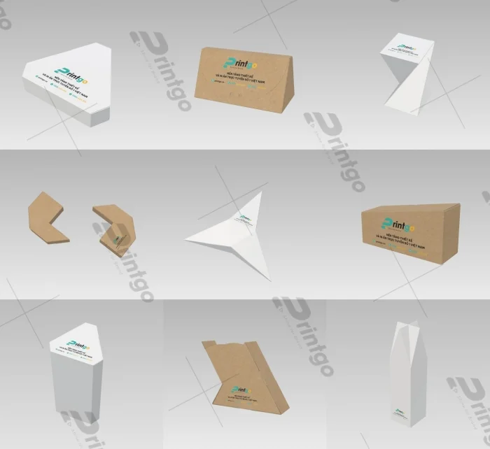 Tìm hiểu về polygonal box - bao bì hộp đa giác độc đáo